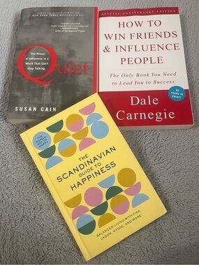 Bundle of 3 Self-Help/Care Books